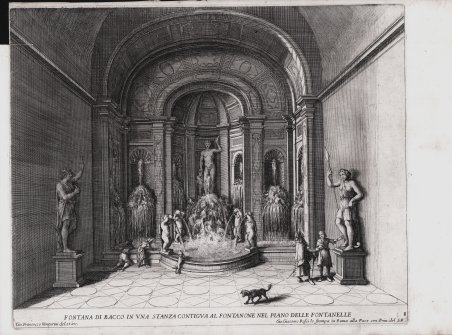 Fontana di Bacco in una stanza contigua al Fontanone nel …