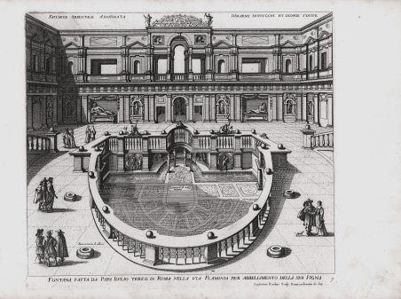Fontana fatta da Papa Iiulio Terzo in Roma nella Via …