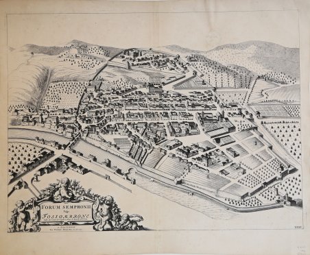 Forum Sempronii vulgo Fossombrone Ville de l'Etat de l'Eglise dans …