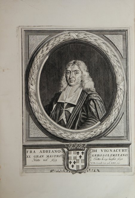 Fra Adriano di Vignacurt XL Gran Manestro Gerosolimitano Nato nel …
