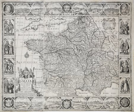 FRANCE. Nova Haec Tabula Galliae Lodovico XIII Christianis Simo Regi … | Immagine Gallery 2