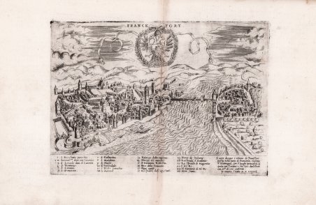 Franckfort. Il vero disegno e ritrato di Franckfort posta nella …