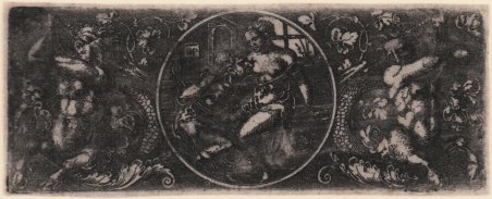 Fregio ornamentale con Cimone e Pero [Caritas Romana]