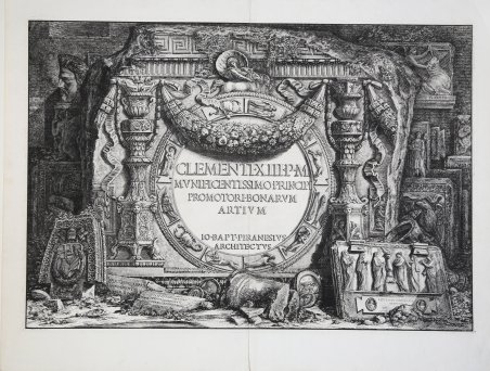 Frontespizio con dedica a Clemente XIII