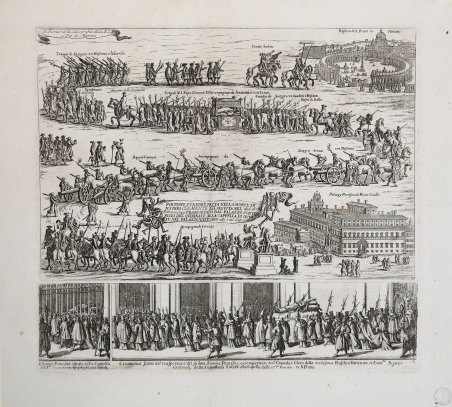 Funzione Funebre fatta nella morte di N. S. Papa Clemente …