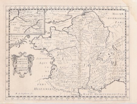 Galliae Tabula Accuratior ad Iulii Caesaris