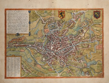 Gandavum, Amplissima Flandriae urbs.