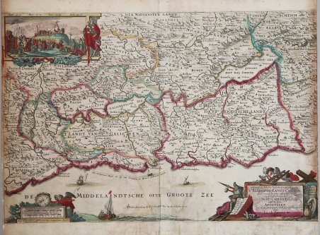 Geographische beschryvinge van T'Beloodfe-Landt Canaan