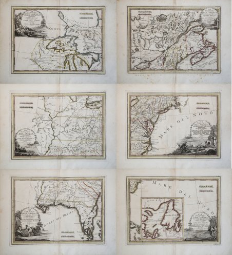 Gli Stati Uniti dell'America Delineati sulle ultime Osservazioni.