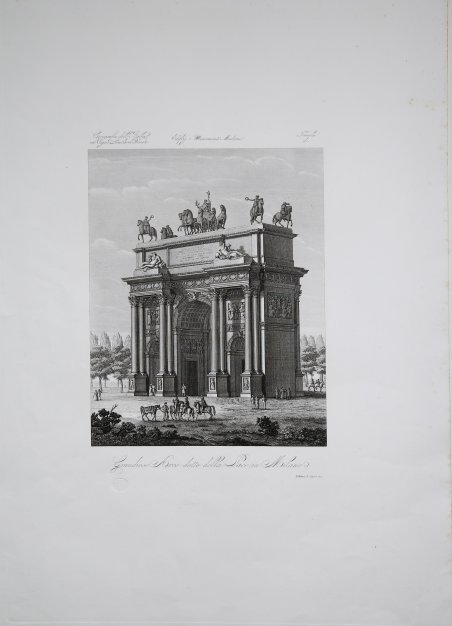 Grandioso Arco detto della Pace in Milano
