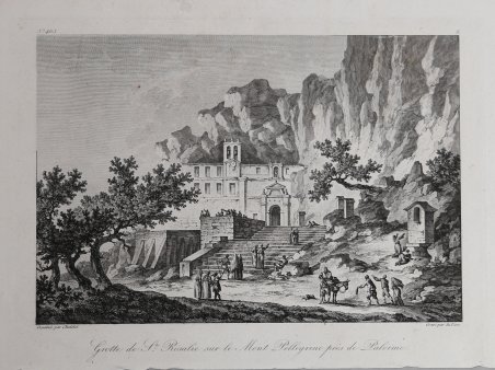 Grotte de S.te Rosalie sur le Mont Pellegrino près Palerme