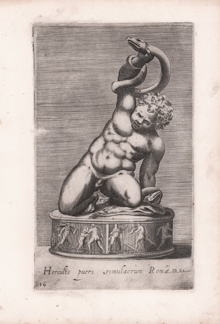 Herculis pueri simulacrum Romae