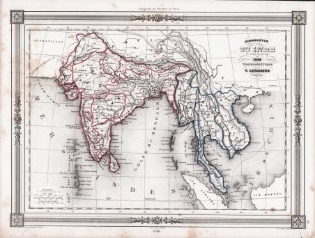 Hindoustan ou Inde en deça du Gange