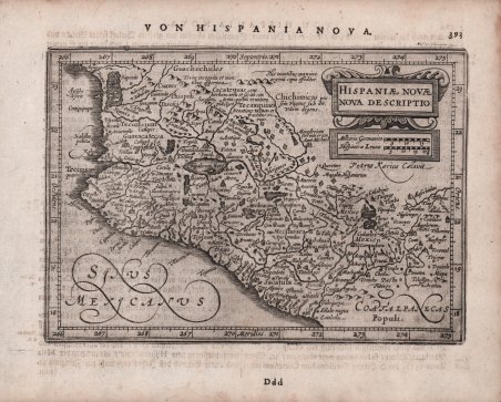 Hispaniae Novae Nova Descriptio