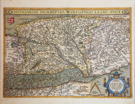 Hungariae Descriptio, Wolfgango Lazio Auct.