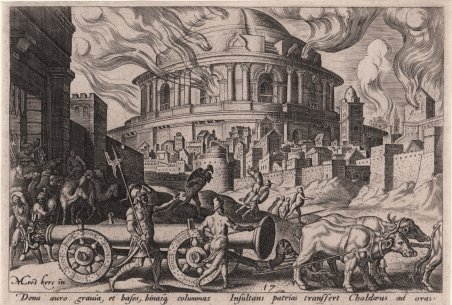 I Caldei portano via le colonne del Tempio di Gerusalemme | Immagine Gallery 2