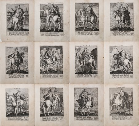 I Dodici Imperatori o Imperatori Romani a cavallo