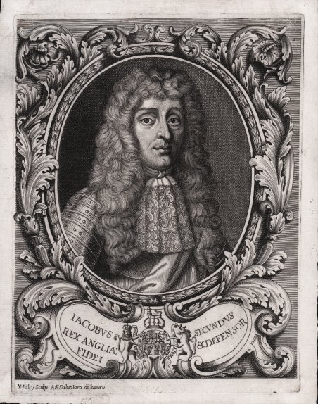 Iacobus Secundus Rex Angliae e Defensor Fidei