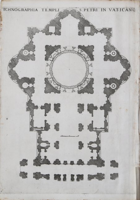 Ichnographia Templi S. Petri in Vaticano