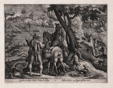 Ignibus accensis Antris Vulpecula fallax / Fallitur, hirsutis que frigora …