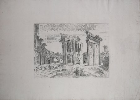 Il Foro e Tempio di Nerva, e suoi ornamenti