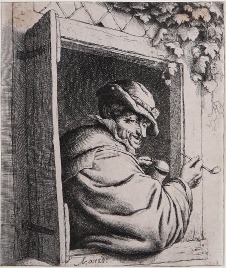 Il fumatore alla finestra