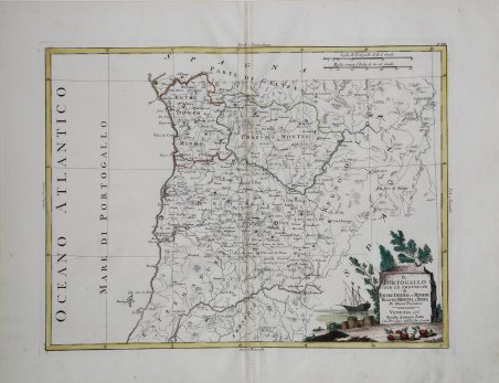 Il Portogallo cioè le Provincie di EntreDouro, e Minho, Traz-os-Montes,e …