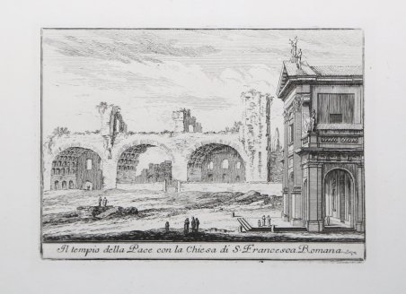 Il tempio della Pace con la Chiesa di S. Francesca …