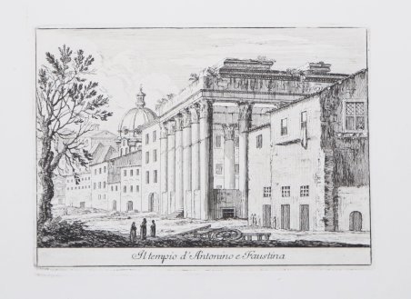 Il tempio di Antonino e Faustina