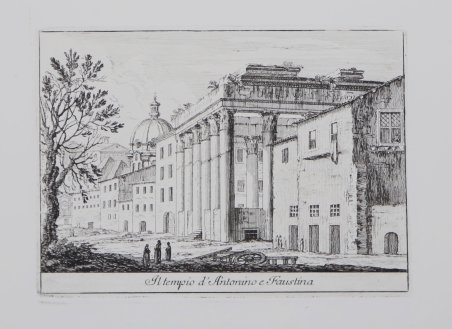 Il tempio di Antonino e Faustina