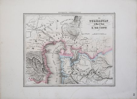 Il Turkestan il Mar d'Aral ed il Mar Caspio