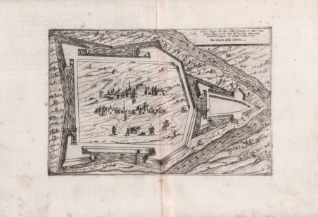 Il vero disegno del sito e della fortezza di Comar.