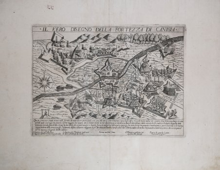 IL VERO DISEGNO DELLA FORTEZZA DI CANISIA
