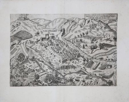 IL VERO DISEGNO DI VICOVARO OCCUPATO DA IMPERIALI ET RECUPERATO …
