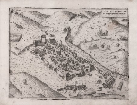 Il vero disegno di Vicovaro Occupato da Imperiali et recuperato …