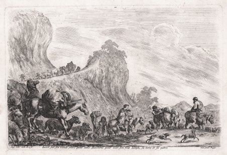 Veduta di Sepino nel Contado di Molise