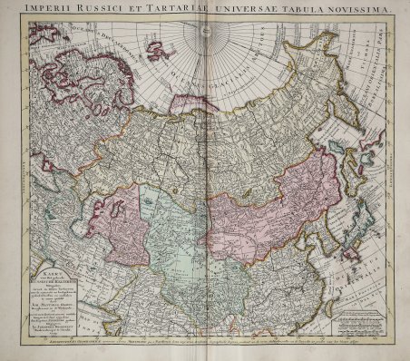Imperii Russici et Tartariae Universae Tabula Novissima