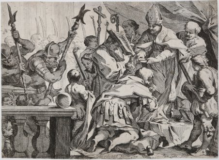 Incoronazione di Ottone Magno nella chiesa di S. Ambrogio a …