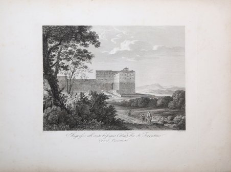 Ingresso all'antichissima Cittadella di Ferentino Ora il Vescovato