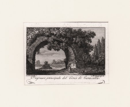 Ingresso principale del Circo di Caracalla