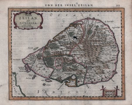 Insula Zeilan, olim Taprobana, nunc incolis Tenarisim