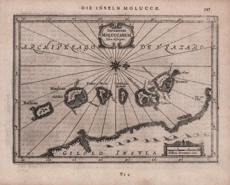 Insularum Moluccarum Nova Descriptio