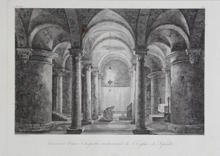 IntÃ©rieur d'une Chapelle souterraine de l'Eglise de Siponto | Immagine principale