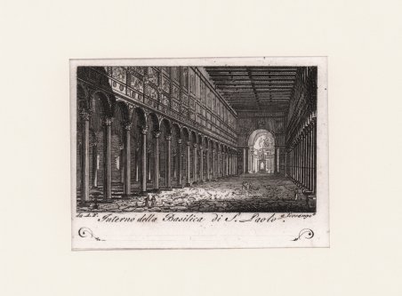 Interno della Basilica di S. Paolo