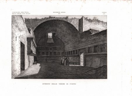 Interno delle Terme di Pompei