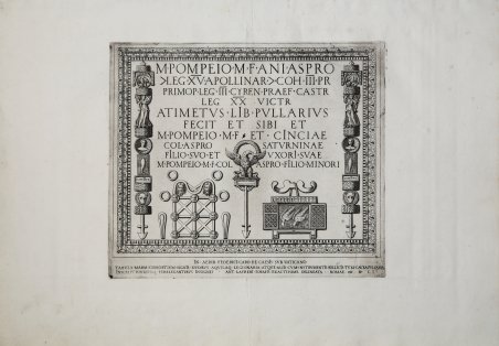 Iscrizione funeraria di Pompeius Asper