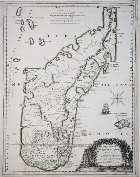 Isle d'Auphine communement Nommèe par les Europeans Madagascar, et St. …