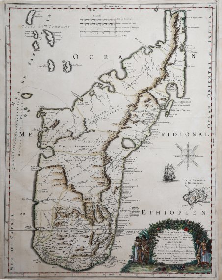 Isle d'Auphine communement Nommèe par les Europeans Madagascar, et St. …