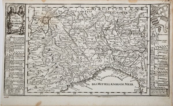 Die Obere oder Westliche Lombardia