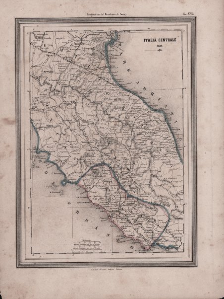 Italia Centrale 1869